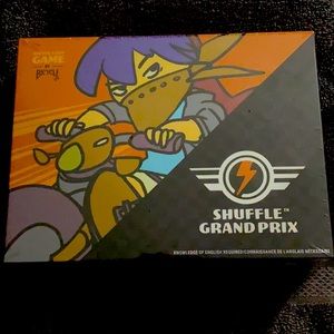 Shuffle Grand Prix racing card game by bicycle